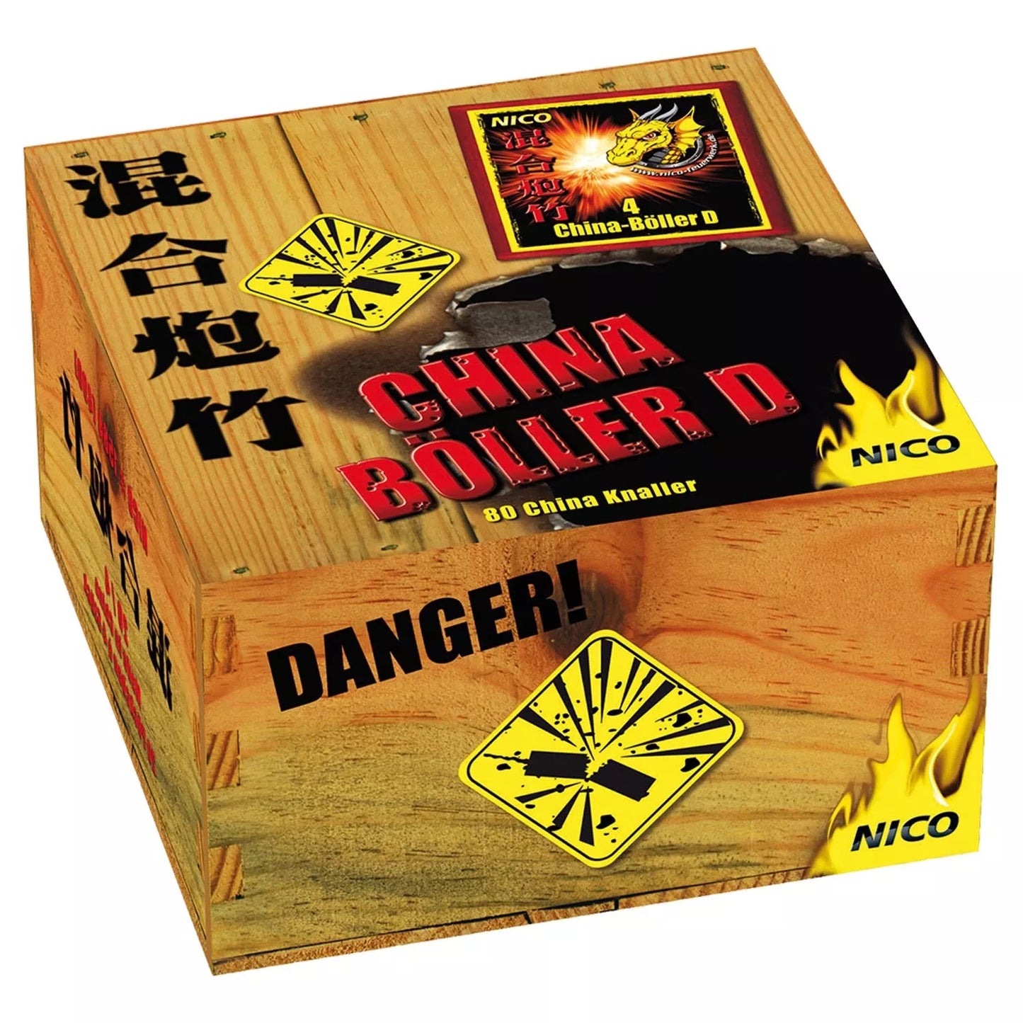 Cina Böller D - Schinken mit 80 Stück
