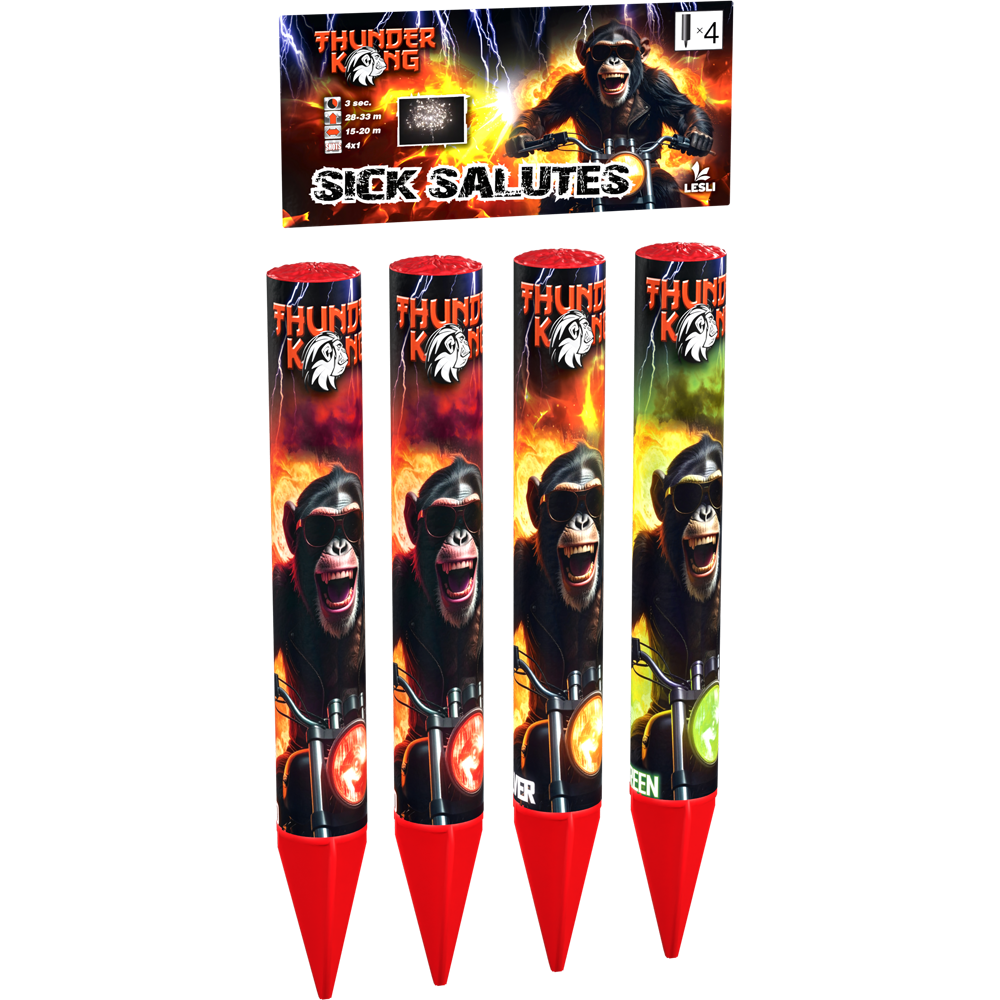 Thunder Kong Sick Salutes