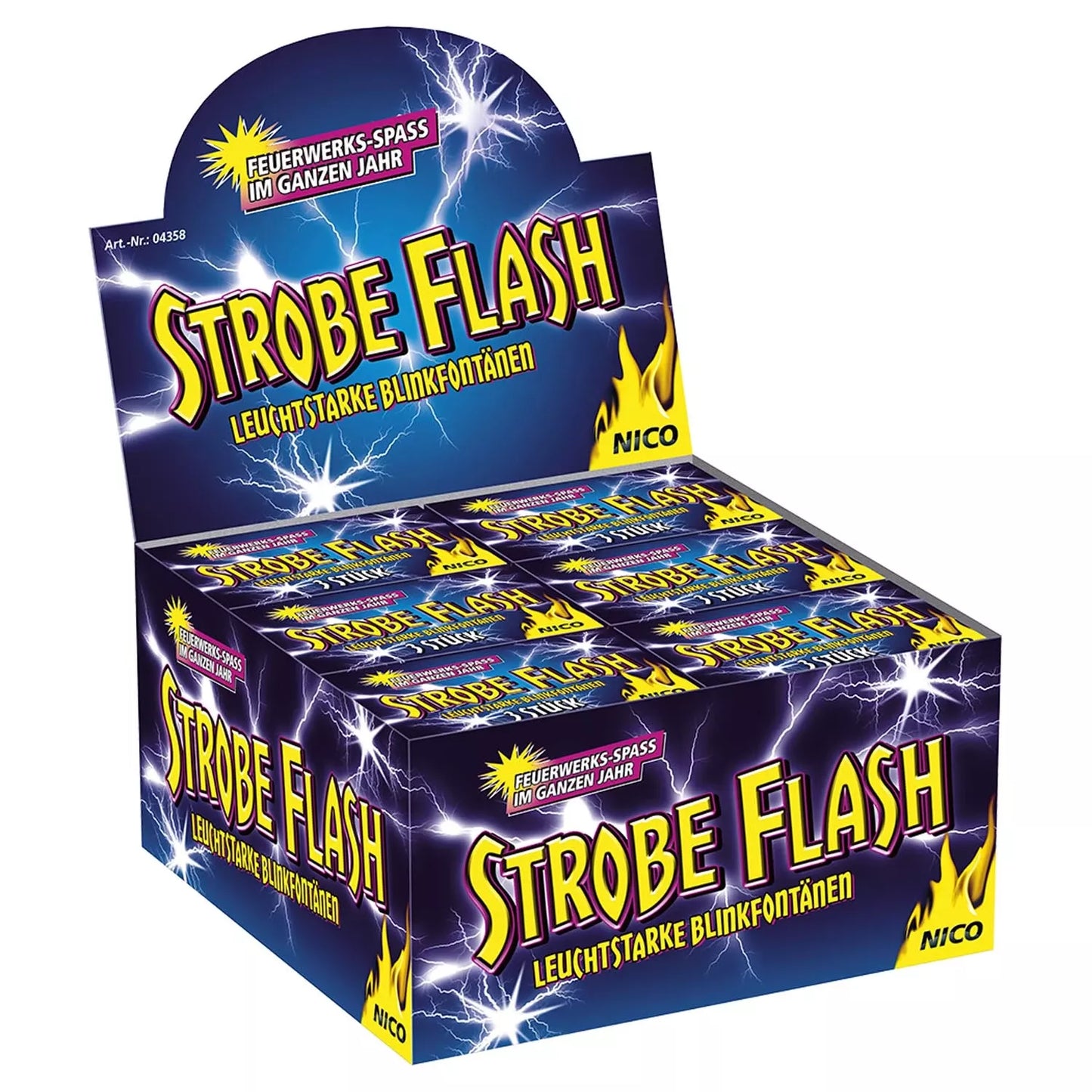 Strobe Flash Display (18 Stück)