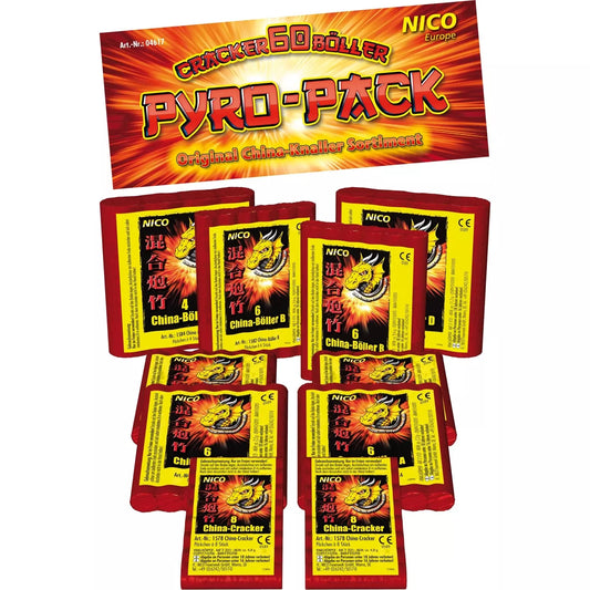 Pyro-Pack Böller-Sortiment (60 Stück)