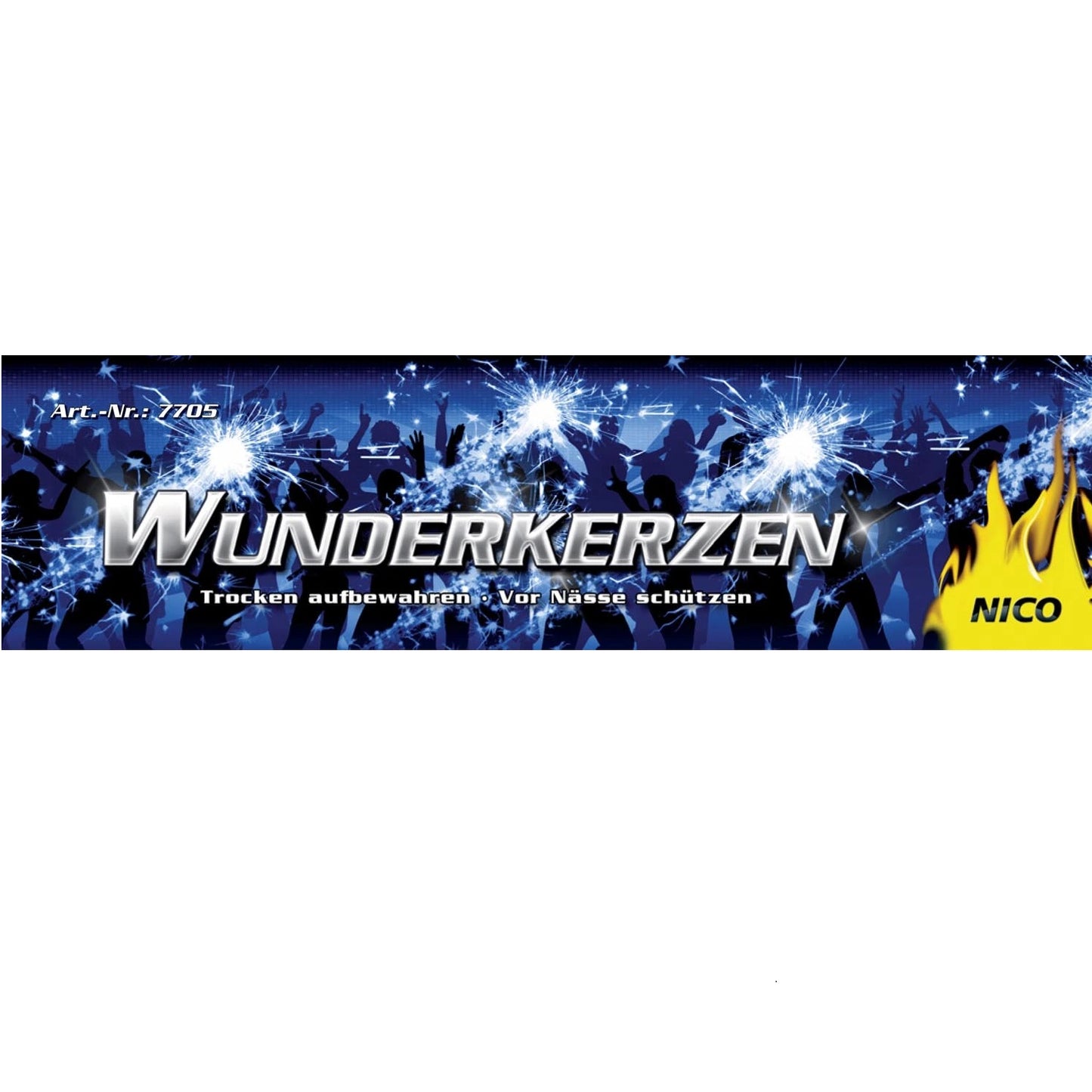 Wunderkerzen 18 cm, 10er-Brief