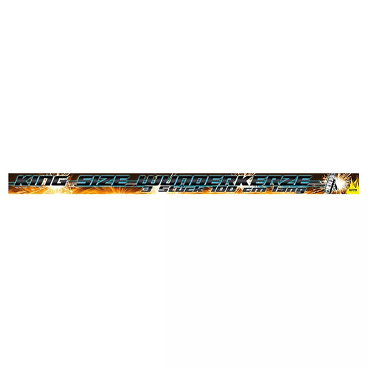 King Size-Wunderkerzen 100 cm, 3erBrief