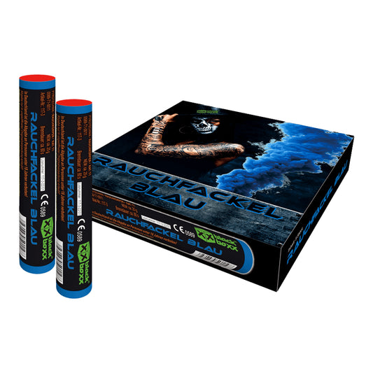 Rauchfackel Blau, 5er Pack