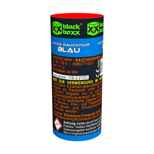 Ultra Rauchtopf Blau