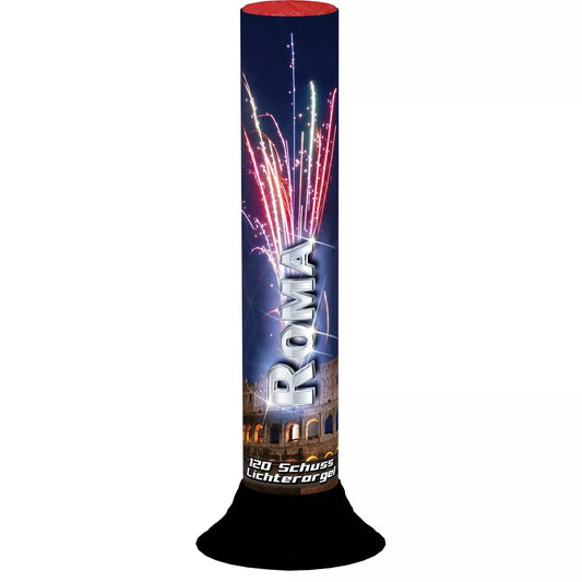 Roma Lichterorgel, 120 Schuss